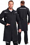 Халат ProfLineSpecialist (тк.Смесовая,240), черный